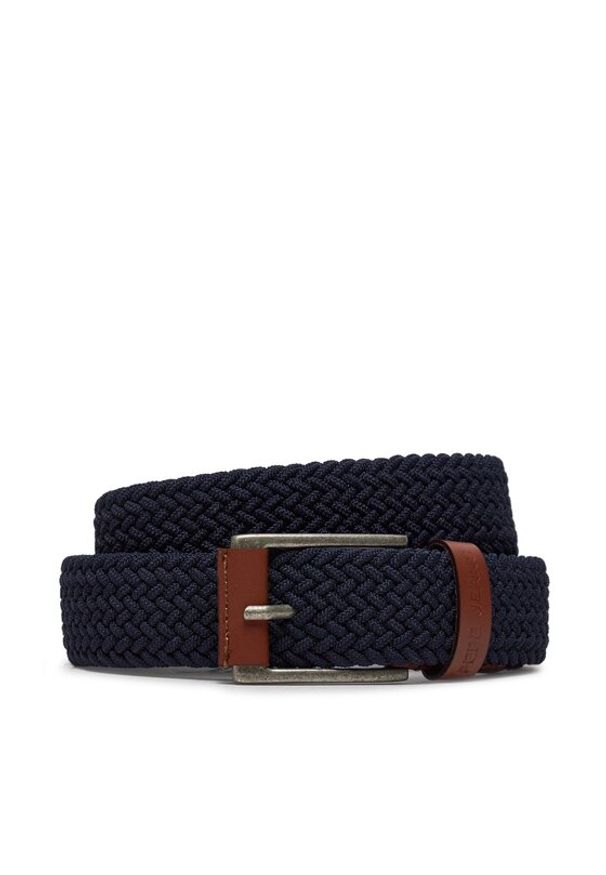 Pepe Jeans Pasek Męski Dylan Belt PM021023 Granatowy. Kolor: niebieski. Materiał: skóra
