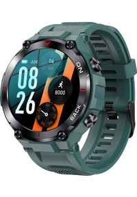 Smartwatch Gravity Hexal-3 Zielony. Rodzaj zegarka: smartwatch. Kolor: zielony