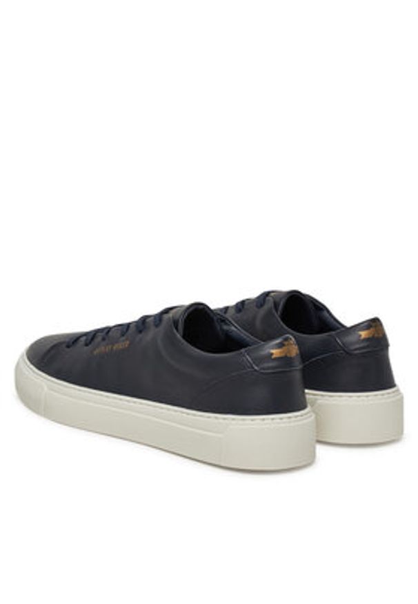 Replay - REPLAY Sneakersy GMZ6U .000.C0002L Granatowy. Kolor: niebieski. Materiał: skóra