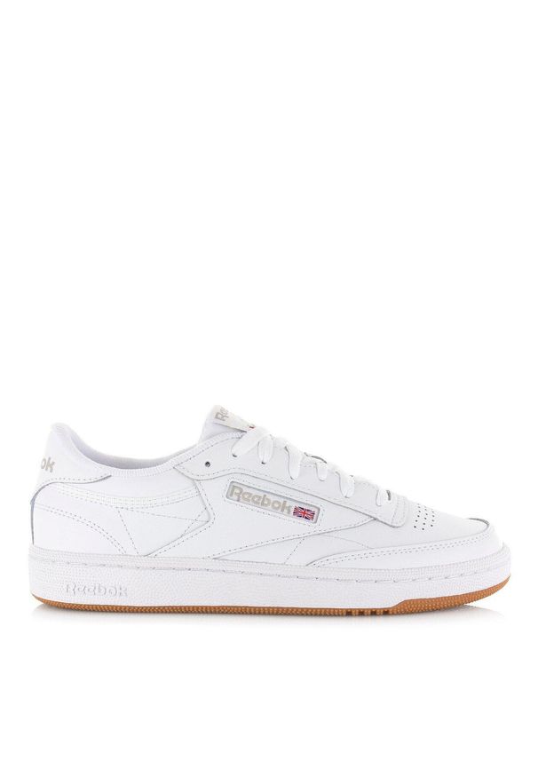 Buty do chodzenia damskie Reebok Club C 85. Zapięcie: sznurówki. Kolor: biały. Materiał: syntetyk, materiał. Szerokość cholewki: normalna. Model: Reebok Club. Sport: turystyka piesza