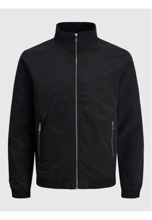 Jack & Jones - Jack&Jones Kurtka przejściowa Rush 12204277 Czarny Regular Fit. Kolor: czarny. Materiał: syntetyk