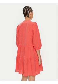 Vero Moda Sukienka letnia Pretty 10279712 Czerwony Regular Fit. Kolor: czerwony. Materiał: bawełna. Sezon: lato #5