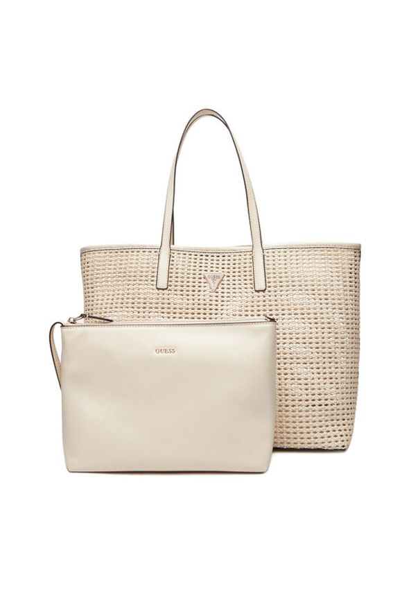 Guess Torebka Brigitta HWWZ72 06240 Écru. Materiał: skórzane