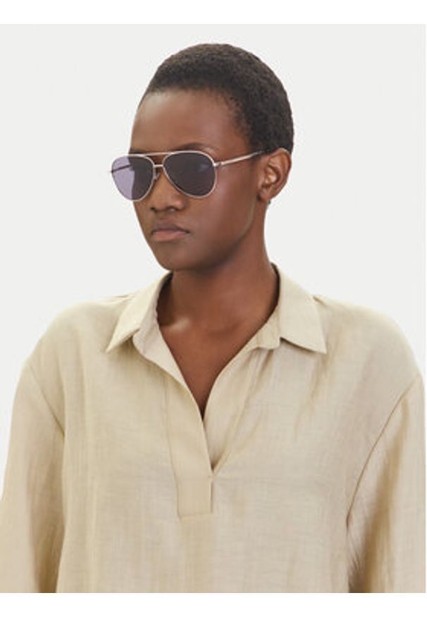 Barbour Okulary przeciwsłoneczne BA4051C2 Złoty. Kolor: złoty