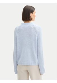 Tom Tailor Sweter 1044083 Błękitny Loose Fit. Kolor: niebieski. Materiał: syntetyk #3