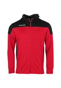 STANNO - Bluza dresowa z kapturem i zamkiem błyskawicznym Stanno Pride. Typ kołnierza: kaptur. Kolor: wielokolorowy, czarny, czerwony. Materiał: dresówka #1