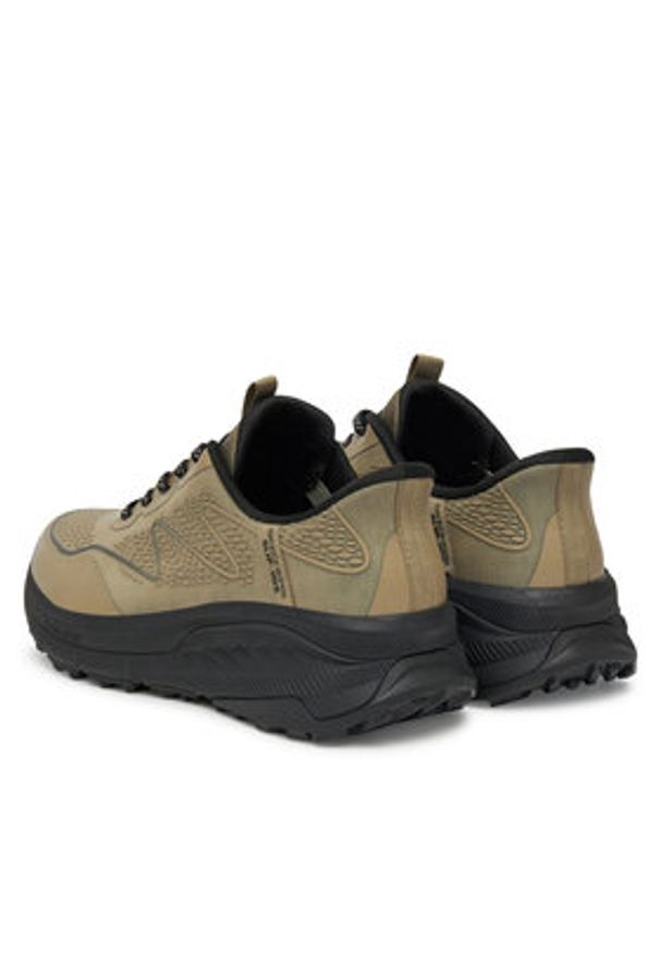 skechers - Skechers Trekkingi Switch Back-Mist 237685/TPBK Brązowy. Kolor: brązowy. Materiał: materiał. Sport: turystyka piesza