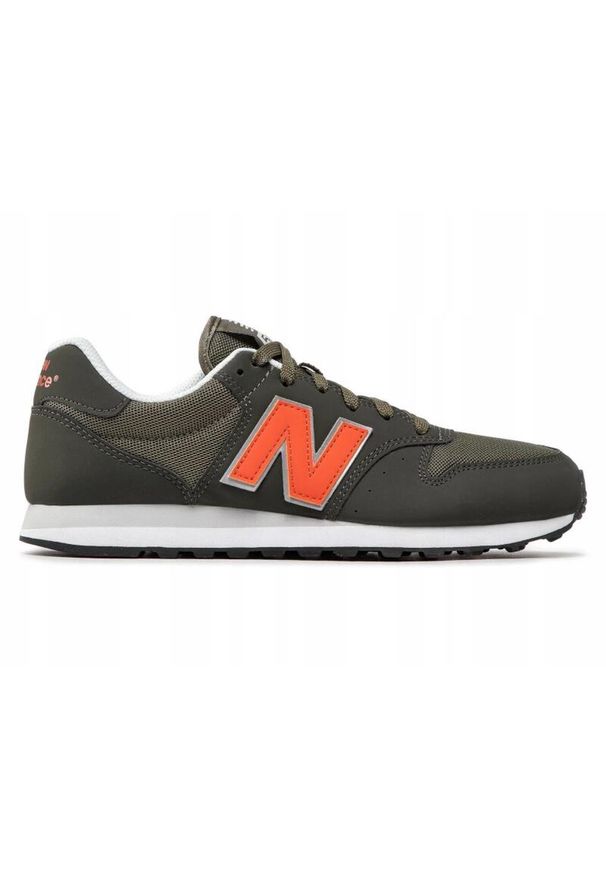 New Balance - Buty na co dzień męskie NEW BALANCE 500. Okazja: na co dzień. Kolor: zielony