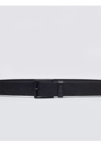 Big-Star - Pasek męski skórzany czarny Kiris 906. Kolor: czarny. Materiał: skóra. Wzór: jednolity. Styl: casual, elegancki #5