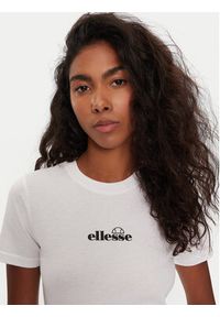 Ellesse T-Shirt Beckana SGP16458 Biały Regular Fit. Kolor: biały. Materiał: bawełna #3