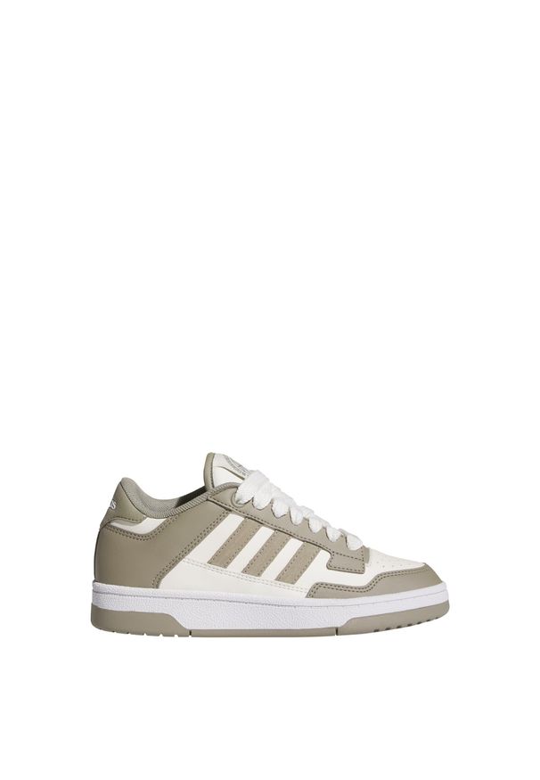 Adidas - Buty Rapid Court Low. Wysokość cholewki: przed kostkę. Kolor: biały, wielokolorowy, szary