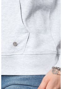 Mustang - BLUZA MUSTANG Bella H Embroidery Light grey melange 1008016 4141. Wzór: nadruk #6