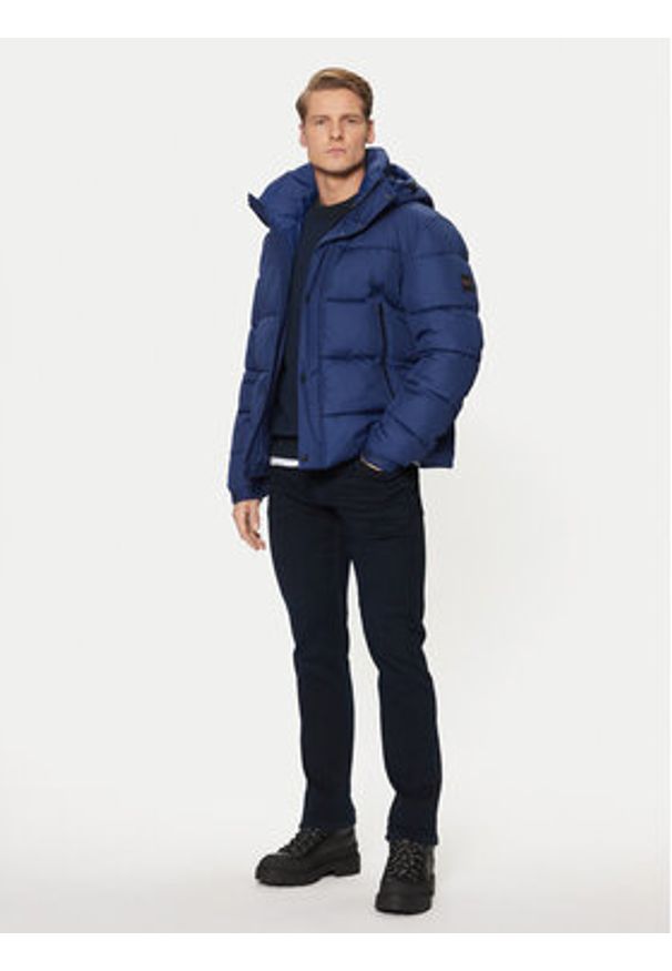 BOSS Kurtka zimowa Omaris 50528573 Niebieski Regular Fit. Kolor: niebieski. Materiał: syntetyk. Sezon: zima