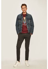 Polo Ralph Lauren - Kurtka jeansowa 710673235001. Okazja: na co dzień. Typ kołnierza: polo. Kolor: niebieski. Materiał: jeans. Styl: casual #5