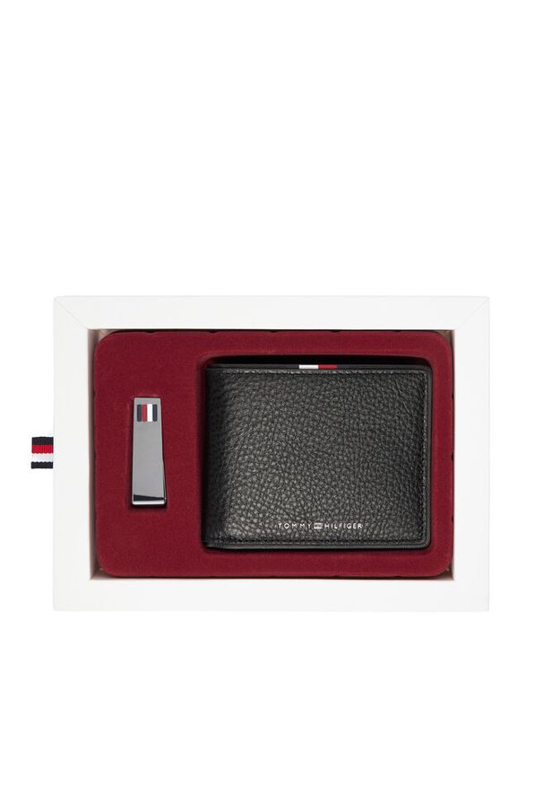 TOMMY HILFIGER - Duży Portfel Męski Tommy Hilfiger. Kolor: czarny