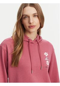 Roxy Bluza ERJFT04952 Różowy. Kolor: różowy. Materiał: syntetyk #2