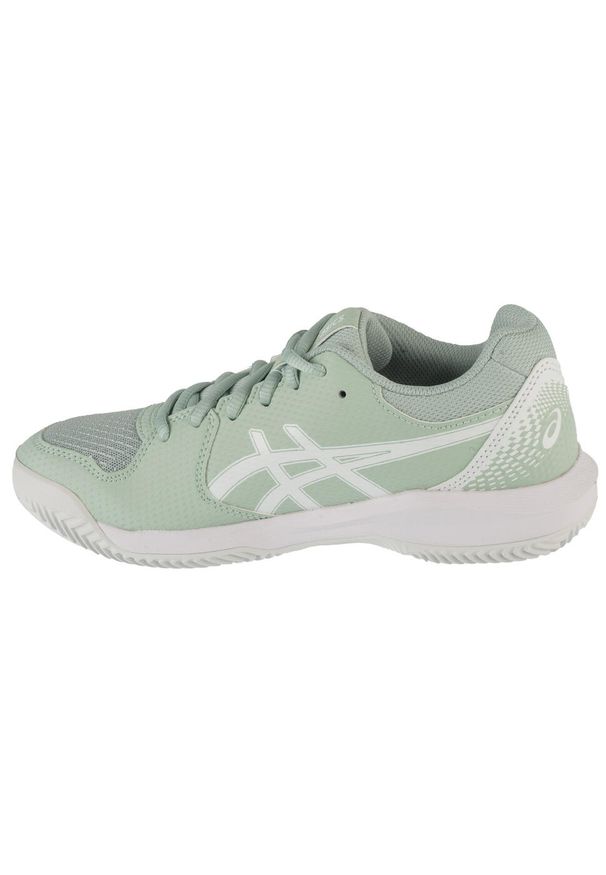 Asics - Buty do tenisa damskie, Gel-Dedicate 8 Clay. Kolor: zielony. Sport: tenis