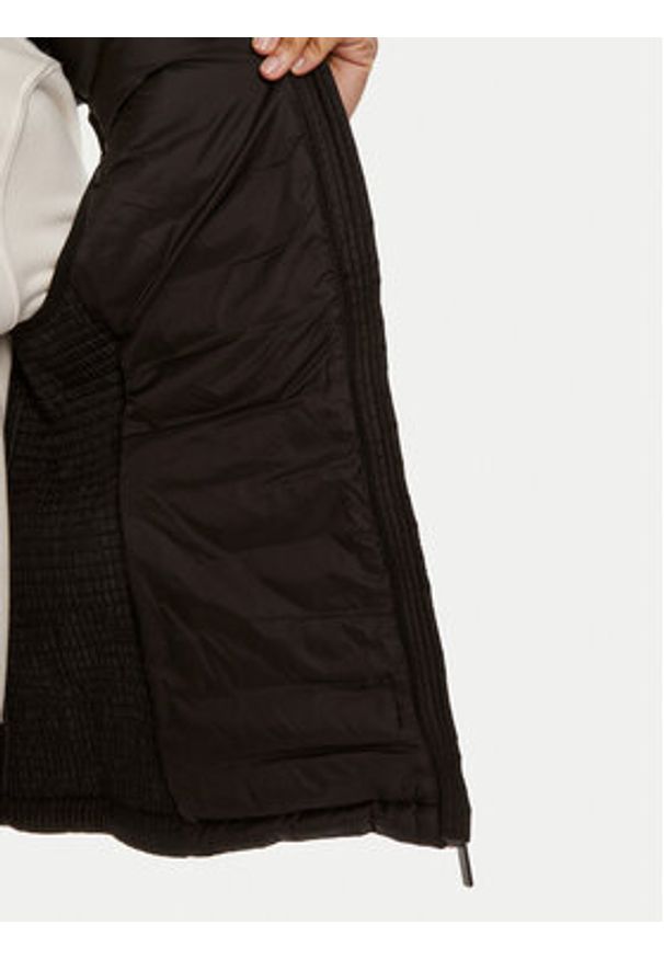 Calvin Klein Bezrękawnik Lw Padded Waist Smocking K20K207107 Czarny Slim Fit. Kolor: czarny. Materiał: syntetyk. Długość rękawa: bez rękawów