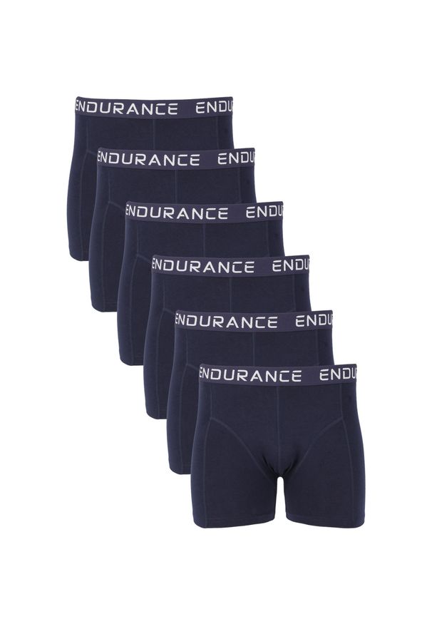 ENDURANCE - Bokserki Endurance Burke (x6). Kolor: niebieski. Sport: fitness