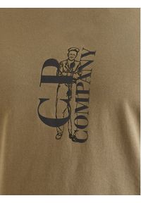 C.P. Company T-Shirt 20CMTS084A005100W Zielony Regular Fit. Kolor: zielony. Materiał: bawełna #2
