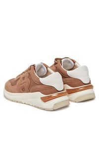 BOSS Sneakersy Skylar Runn 50541600 Brązowy. Kolor: brązowy. Materiał: zamsz, skóra #3