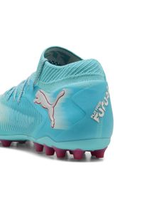 Puma - Buty piłkarskie unisex FUTURE 8 ULTIMATE RE-CHARGE MG PUMA. Kolor: różowy, niebieski, wielokolorowy, biały. Sport: piłka nożna