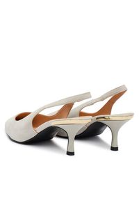 Love Moschino - LOVE MOSCHINO Czółenka JA10336G1OJA0110 Écru. Materiał: skóra, zamsz #3