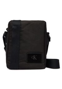 Calvin Klein Saszetka Canvas Mix Reporter LV04D3366G Czarny. Kolor: czarny. Materiał: materiał #6