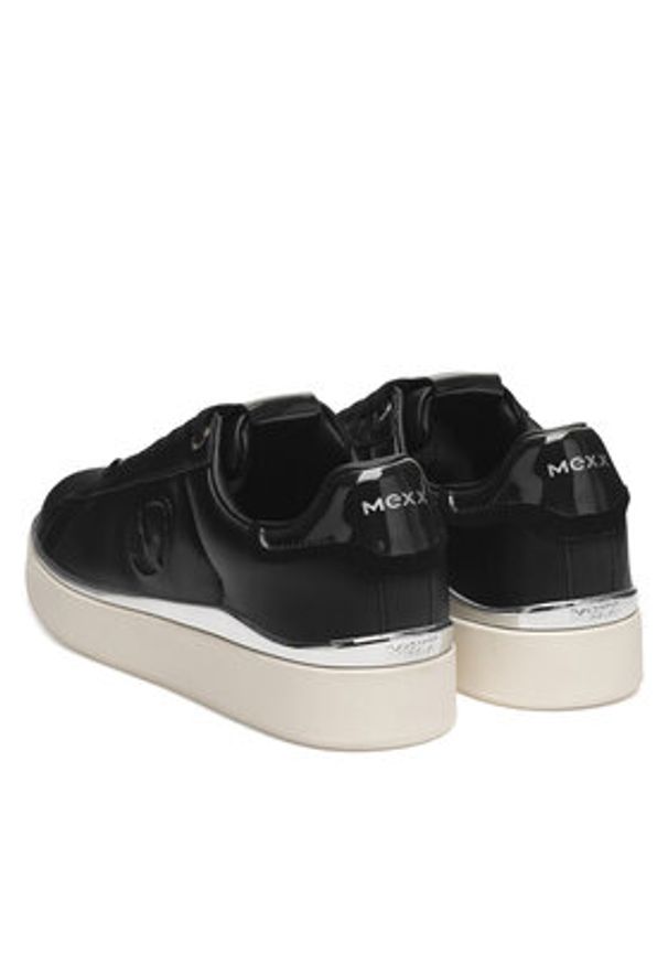 MEXX Sneakersy MI001010543W Czarny. Kolor: czarny. Materiał: zamsz, skóra
