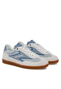 Karl Lagerfeld - KARL LAGERFELD Sneakersy KL63854 Biały. Kolor: biały. Materiał: zamsz, skóra #2