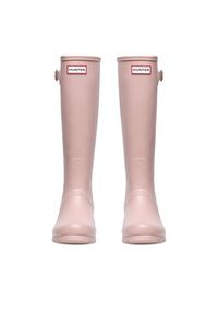 Hunter Kalosze HFW-006 Różowy. Kolor: różowy. Materiał: kauczuk #7