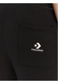 Converse Spodnie dresowe 10028418-A03 Czarny Wide Leg. Kolor: czarny. Materiał: bawełna #5