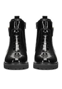 Remonte Botki D8684-03 Czarny. Kolor: czarny. Materiał: skóra #6