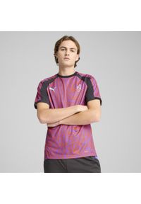 Puma - Męska koszulka piłkarska Neymar Jr Creativity PUMA. Kolor: fioletowy, szary, wielokolorowy. Sport: piłka nożna