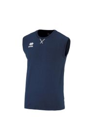 ERREA - Tank top Errea Professional 3.0. Kolor: niebieski. Materiał: bawełna. Sport: piłka nożna #1