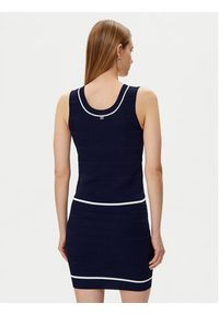 Marciano Guess Bluzka 5RGR03 5640Z Granatowy Regular Fit. Kolor: niebieski. Materiał: wiskoza #3