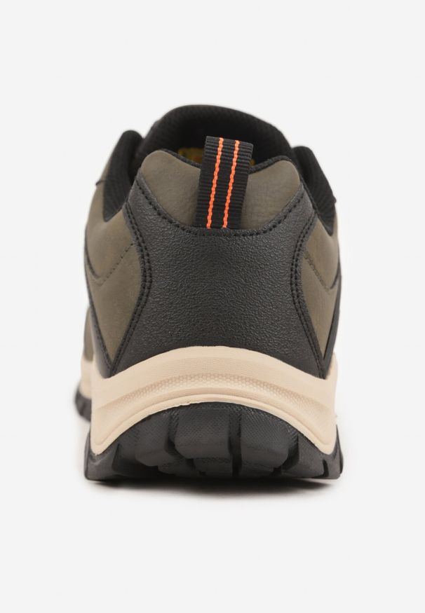 Born2be - Ciemnobeżowe Buty Trekkingowe Maraena. Okazja: na spacer. Nosek buta: okrągły. Zapięcie: sznurówki. Kolor: beżowy. Materiał: materiał. Szerokość cholewki: normalna. Sport: turystyka piesza