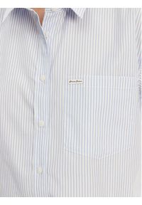 Guess Koszula W5GH98 WH7Q1 Niebieski Regular Fit. Kolor: niebieski. Materiał: bawełna #4