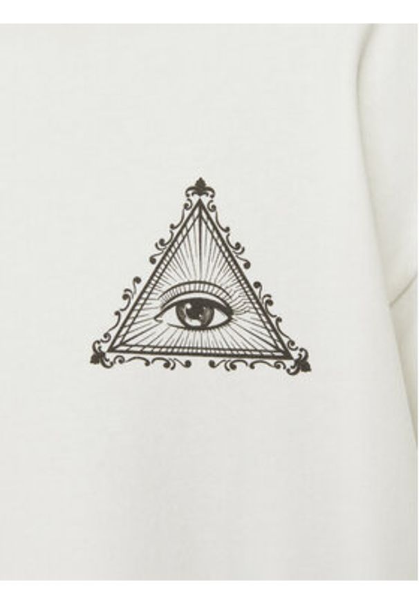 Jack & Jones Bluza Mystic 12257735 Biały Relaxed Fit. Kolor: biały. Materiał: bawełna, syntetyk