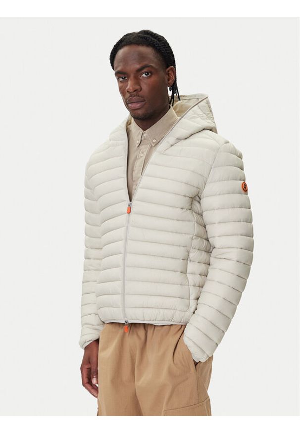 Save The Duck Kurtka zimowa D30650M GIGA01 Beżowy Regular Fit. Kolor: beżowy. Materiał: syntetyk. Sezon: zima