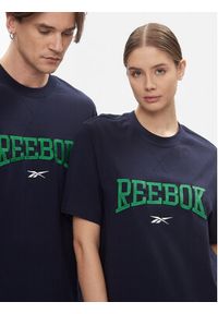 Reebok T-Shirt Classics Varsity T-Shirt HS9182 Granatowy. Kolor: niebieski. Materiał: bawełna #4