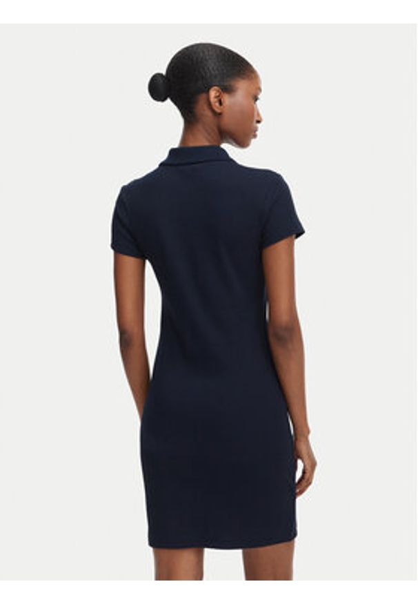 Tommy Jeans Sukienka codzienna Bodycon DW0DW22852 Granatowy Slim Fit. Okazja: na co dzień. Kolor: niebieski. Materiał: bawełna. Typ sukienki: bodycon, proste. Styl: casual