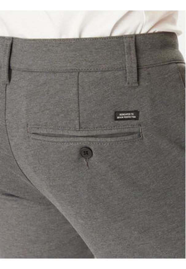 Blend Spodnie materiałowe 20716659 Szary Slim Fit. Kolor: szary. Materiał: syntetyk