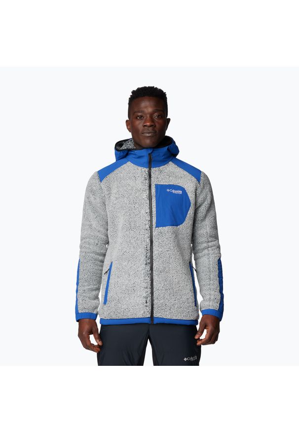 columbia - Bluza męska Columbia Arctic Crest Sherpa. Kolor: niebieski. Styl: sportowy. Sport: turystyka piesza