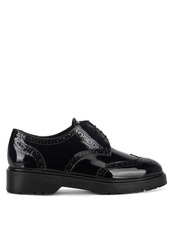 Gino Rossi - Oxfordy GINO ROSSI. Kolor: czarny