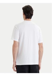 Versace Jeans Couture T-Shirt 80GAHT04 CJ00T Biały Regular Fit. Kolor: biały. Materiał: bawełna #2