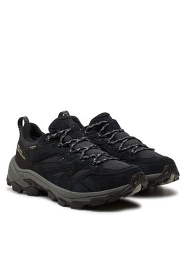 Jack Wolfskin Trekkingi Vojo Tour Texapore Low W A62069 Szary. Kolor: szary. Materiał: skóra