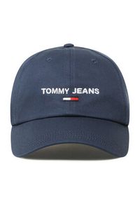 Tommy Jeans Czapka z daszkiem Tjm Sport Cap AM0AM10394 Granatowy. Kolor: niebieski. Materiał: materiał. Styl: sportowy