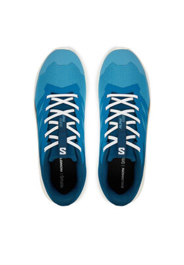 salomon - Salomon Buty do biegania Alphaglide L48000400 Niebieski. Kolor: niebieski. Materiał: materiał