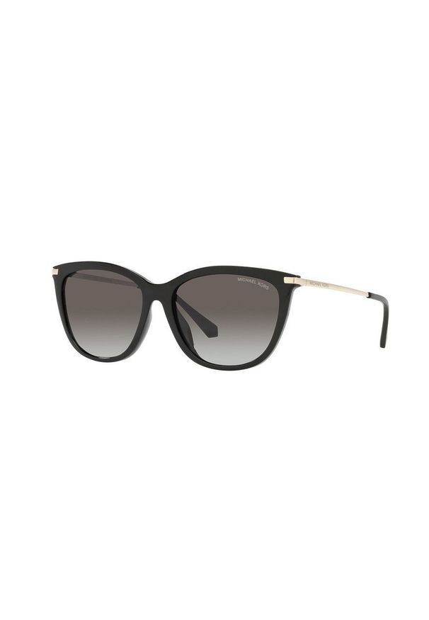MICHAEL Michael Kors Okulary przeciwsłoneczne damskie kolor czarny. Kolor: czarny